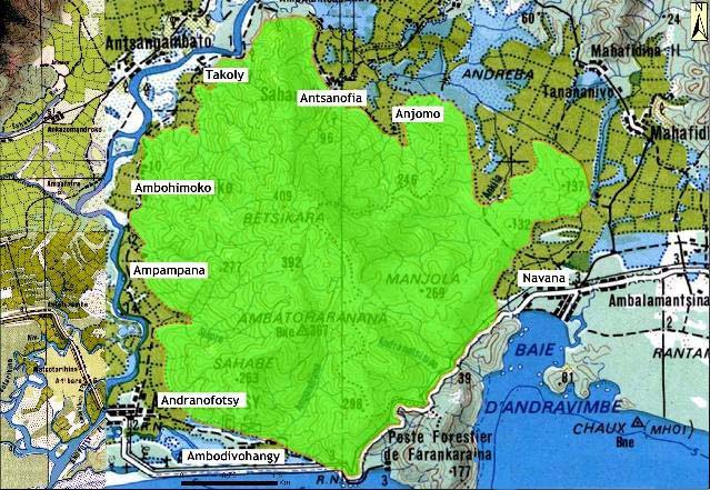 Carte de maroantsetra